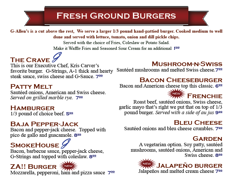 G-Allen's Restaurant & Sports Bar